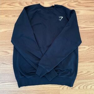 Gym shark Navy Blue Crewneck Size Large